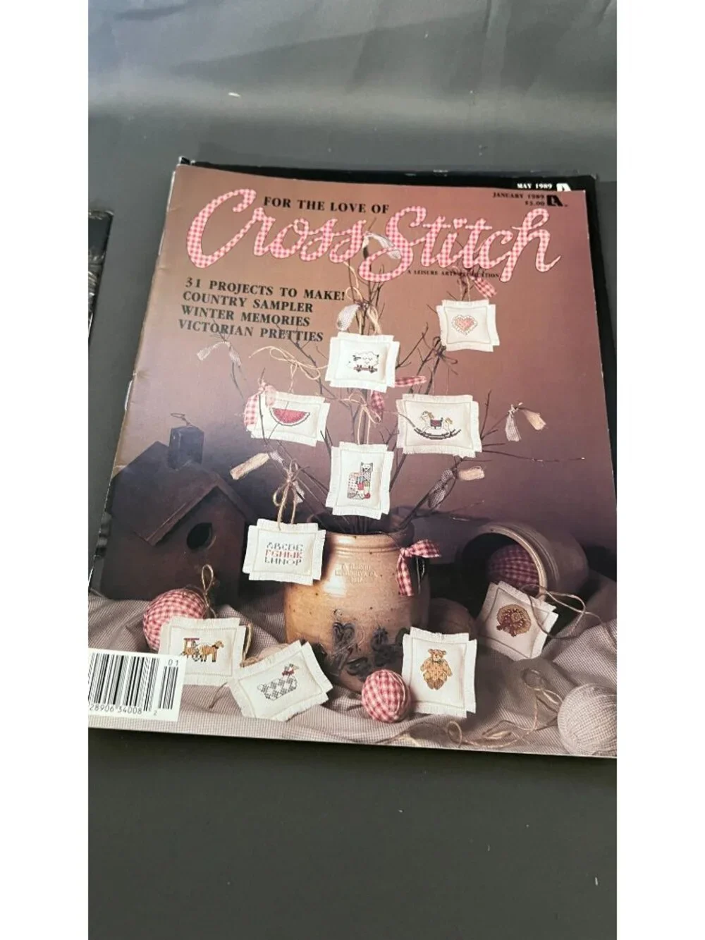 For The Love Of Cross Stitch Magazine Lot Of 6 Leisure Arts Issues
